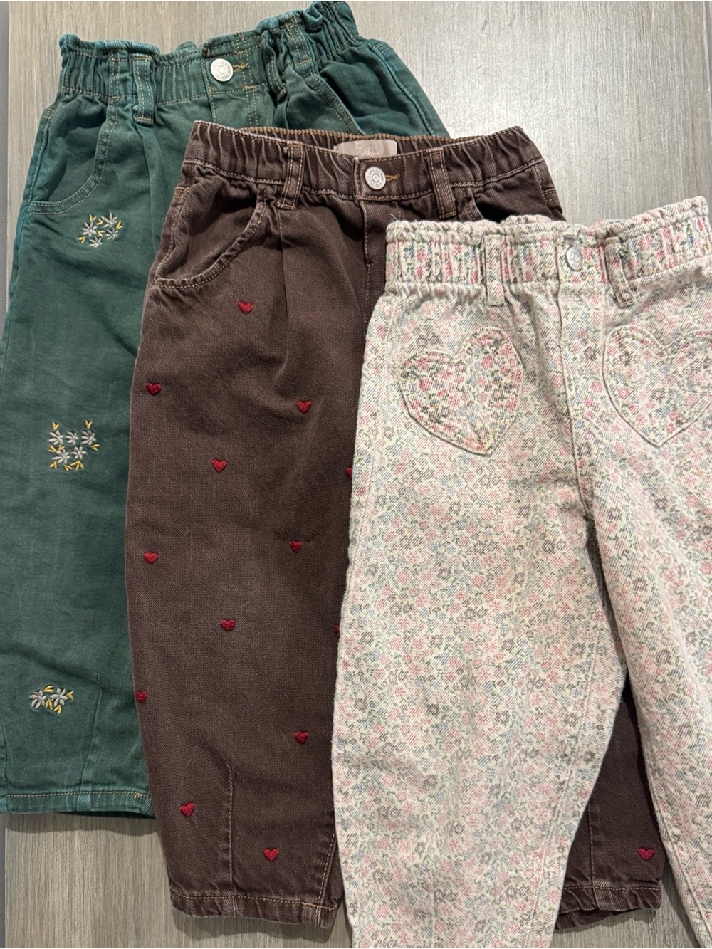Bundle of three Zara pants